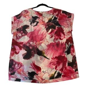 Lafayette 148 Floral Blouse